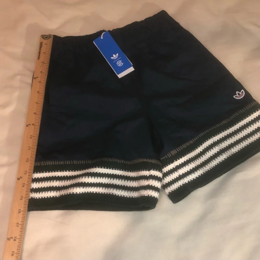 Adidas X CLOT By Edison Chen Woven Knit Shorts JN7721 Men’s Size XS New